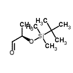 CAS#: 111819-71-7， (2R)-2-{[Dimethyl(2-Methyl-2-Propanyl)Silyl]Oxy}Propanal