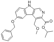 CAS#: 111841-85-1， Propan-2-Yl 4-(Methoxymethyl)-6-(Phenylmethoxy)-9H-Pyrido[5,4-b]Indole-3-Carboxylate