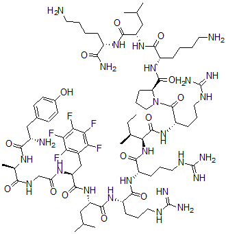CAS#: 111846-43-6， 2-Ala-4-(5-F-Phe)-Dynorphin Amide (1-13)