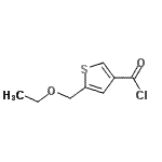 CAS#: 111859-83-7， 5-(Ethoxymethyl)-3-Thiophenecarbonyl Chloride