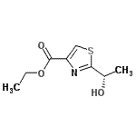 CAS#: 111946-69-1， Ethyl 2-[(1S)-1-Hydroxyethyl]-1,3-Thiazole-4-Carboxylate