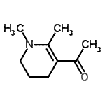 CAS#: 111969-15-4， 1-(1,2-Dimethyl-1,4,5,6-Tetrahydro-3-Pyridinyl)Ethanone