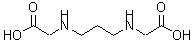 结构式 CAS# 112041-05-1, 2,2'-(1,3-丙烷二基二亚胺)二乙酸