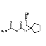 CAS#: 112046-83-0， 1-(2-Propyn-1-Yl)Cyclopentyl Carbamoylcarbamate