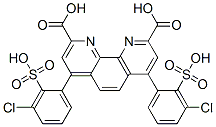 CAS#: 112076-76-3， 4,7-Bis(3-Chloro-2-Sulfophenyl)-1,10-Phenanthroline-2,9-Dicarboxylic Acid