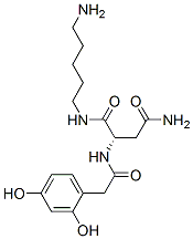 CAS#: 112111-38-3， (2S)-N-(5-Aminopentyl)-2-[[2-(2,4-Dihydroxyphenyl)Acetyl]Amino]Butanediamide