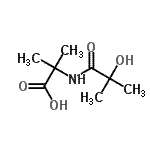CAS 登录号：112142-54-8， N-(2-羟基-2-甲基丙烷酰基)-2-甲基丙氨酸