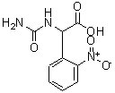 CAS 登录号：112273-62-8， (氨基甲酰氨基)(2-硝基苯基)乙酸