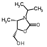 CAS#: 112395-65-0， (4S,5S)-5-(Hydroxymethyl)-3-Isopropyl-4-Methyl-1,3-Oxazolidin-2-One