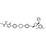 CAS#: 112560-33-5， 4-{4-[4-(4-{[(2R,4S)-2-(2,4-Dichlorophenyl)-2-(1H-1,2,4-Triazol-1-Ylmethyl)-1,3-Dioxolan-4-Yl]Methoxy}Phenyl)-1-Piperazinyl]Phenyl}-2-(3-Oxo-2-Butanyl)-2,4-Dihydro-3H-1,2,4-Triazol-3-One