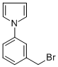 structure of CAS# 112596-36-8, 1-[3-(Bromomethyl)Phenyl]-1H-Pyrrole;1-[3-(BROMOMETHYL)PHENYL]-1H-PYRROLE;3-Pyrrol-1-Ylbenzyl Bromide