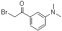 CAS 登录号：112598-92-2， 2-溴-1-(3-二甲基氨基苯基)乙酮