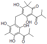 CAS#: 112663-69-1， 3,5-Dihydroxy-6,6-Dimethyl-2-(2-Methylpropanoyl)-4-[[2,4,6-Trihydroxy-3-Methyl-5-(2-Methylpropanoyl)Phenyl]Methyl]Cyclohexa-2,4-Dien-1-One