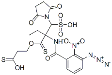 CAS#: 112820-42-5， Sodium 1-[3-[2-[(5-Azido-2-Nitrobenzoyl)Amino]Ethyldisulfanyl]Propanoyloxy]-2,5-Dioxopyrrolidine-3-Sulfonate