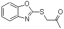 structure of CAS# 112854-83-8, 1-(1,3-Benzoxazol-2-Ylsulfanyl)Acetone;1-(1,3-Benzoxazol-2-ylsulfanyl)acetone #;1-(1,3-benzoxazol-2-ylsulfanyl)propan-2-one;1-(1,3-benzoxazol-2-ylthio)acetone
