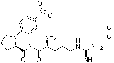 CAS#: 112898-06-3， L-Arginyl-N-(4-Nitrophenyl)-D-Prolinamide Dihydrochloride