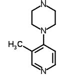 CAS#: 112940-51-9， 1-(3-Methyl-4-Pyridinyl)Piperazine