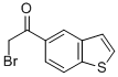 structure of CAS# 1131-87-9, 1-Benzo[b]Thien-5-Yl-2-Bromo-Ethanone;1-(Benzo[B]Thiophen-5-Yl)-2-Bromoethan-1-One 97%;1-(1-Benzo[B]Thiophen-5-Yl)-2-Bromo-1-Ethanone;1-(Benzo[B]Thiophen-5-Yl)-2-Bromoethan-1-One