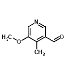 CAS#: 113118-86-8， 5-Methoxy-4-Methylnicotinaldehyde