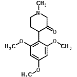 CAS 登录号：113225-10-8， 1-甲基-4-(2,4,6-三甲氧基苯基)-3-哌啶酮