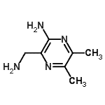 CAS#: 113238-60-1， 3-(Aminomethyl)-5,6-Dimethyl-2-Pyrazinamine