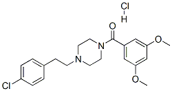 CAS#: 113240-27-0， 1-(2-(4-Chlorophenyl)Ethyl)-4-(3,5-Dimethoxybenzoyl)-Piperazine Mon Ohydrochloride