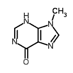 CAS#: 113336-00-8， 9-Methyl-9H-Purin-6-Ol