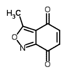 CAS#: 113396-56-8， 3-Methyl-2,1-Benzoxazole-4,7-Dione
