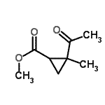 CAS#: 113503-39-2， Methyl 2-Acetyl-2-Methylcyclopropanecarboxylate