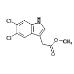 CAS#: 113537-13-6， Methyl (5,6-Dichloro-1H-Indol-3-Yl)Acetate