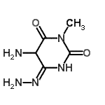CAS#: 113613-70-0， 5-Amino-6-Hydrazino-3-Methyl-2,4(3H,5H)-Pyrimidinedione