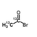 CAS#: 113638-93-0， (<Sup>13</Sup>C<Sub>2</Sub>)Acetyl Bromide