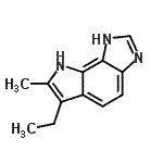 CAS#: 113711-47-0， 6-Ethyl-7-Methyl-1,8-Dihydroimidazo[4,5-g]Indole