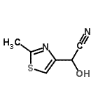 CAS#: 113732-63-1， Hydroxy(2-Methyl-1,3-Thiazol-4-Yl)Acetonitrile