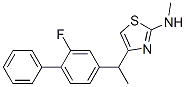 CAS#: 113759-19-6， 4-[1-(3-Fluoro-4-Phenylphenyl)Ethyl]-N-Methyl-1,3-Thiazol-2-Amine