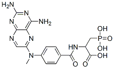 CAS#: 113811-42-0， 2-[[4-[(2,4-Diaminopteridin-6-Yl)Methylamino]Benzoyl]Amino]-3-Phosphono-Propanoic Acid