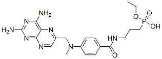 CAS#: 113811-51-1， 3-[[4-[(2,4-Diaminopteridin-6-Yl)Methyl-Methyl-Amino]Benzoyl]Amino]Propyl-Ethoxy-Phosphinic Acid