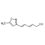 CAS#: 113824-17-2， (2E,4E)-5-(5-Methyl-1,2-Oxazol-3-Yl)-2,4-Pentadien-1-Ol