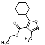CAS#: 113841-82-0， Ethyl 5-Cyclohexyl-3-Methyl-1,2-Oxazole-4-Carboxylate