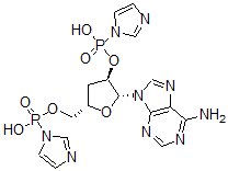 CAS#: 113888-20-3， 3'-Deoxyadenosine-2',5'-Diphosphoimidazolide
