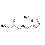 CAS#: 113905-43-4， N'-[(E)-(1-Methyl-1H-Pyrrol-2-Yl)Methylene]Propanehydrazide