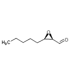 CAS#: 113973-12-9， (2R,3R)-3-Pentyl-2-Oxiranecarbaldehyde