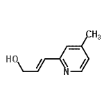 CAS#: 113985-53-8， (2E)-3-(4-Methyl-2-Pyridinyl)-2-Propen-1-Ol