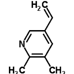 CAS#: 113989-09-6， 2,3-Dimethyl-5-Vinylpyridine