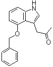 structure of CAS# 113997-55-0, 1-[4-(Benzyloxy)-1H-Indol-3-Yl]Acetone;4-Benzyloxyindole-3-acetone;B-1788