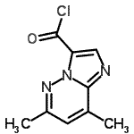 CAS#: 114040-10-7， 6,8-Dimethylimidazo[1,2-b]Pyridazine-3-Carbonyl Chloride