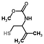 CAS#: 114087-09-1， Methyl (3-Methyl-1-Sulfanyl-3-Buten-2-Yl)Carbamate