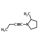 CAS#: 114143-76-9， 1-(1-Butyn-1-Yl)-2-Methylpyrrolidine