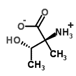 CAS#: 114179-07-6， (2S,3S)-2-Ammonio-3-Hydroxy-2-Methylbutanoate