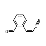 CAS#: 114215-39-3， (2Z)-3-(2-Formylphenyl)Acrylonitrile